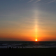 Illustration for article titled How does the Sun create a pillar of light in the sky?